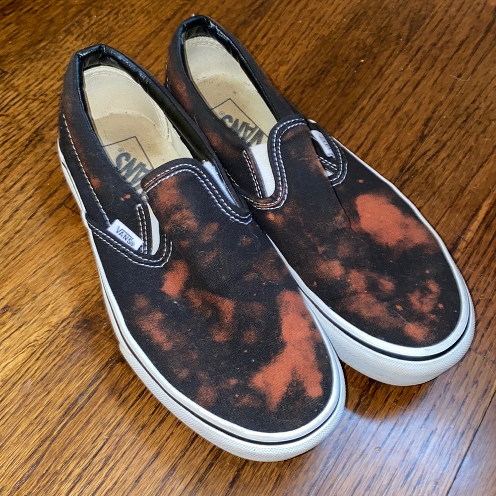 Womens platform custom vans